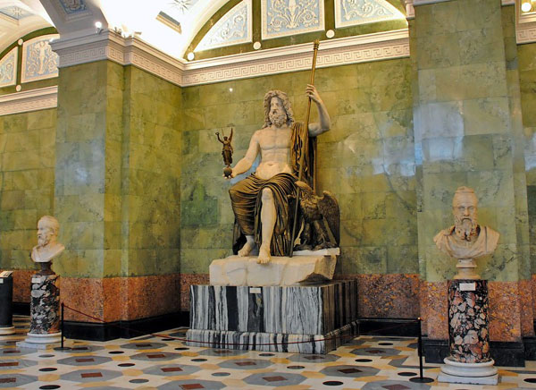 Эрмитаж. Статуя Юпитера